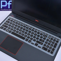 For 15.6" Dell Inspiron 15 3000 5000 7000 Series G3 G5 G7 Gaming Series Silicone laptop keyboard cover Protector