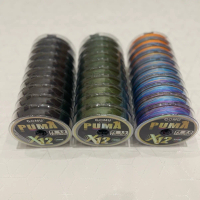 Gomu Tackle - Senar Pancing Pe PU MA X12 Connecting 100M Warna Black / Green / Multi Color Ikan Umpa