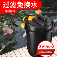 【台灣公司 超低價】瘋狂水草魚池水循環系統大錦鯉池小型室外戶外養魚水池箱過濾器桶