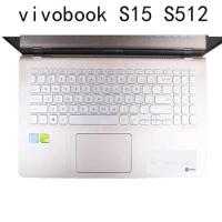 TPU Clear keyboard Cover for ASUS VivoBook S15 S512 S530UA S530U with F512 X509 15.6 inch laptop keyboards Protector covers New
