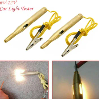 2x Car Auto Circuit Fuse Voltage Tester Test Light Probe Pen Pencil DC 6V/12V/24V Copper Style New And High Quality