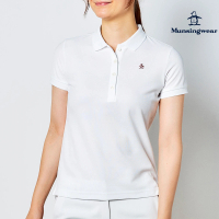Munsingwear 企鵝牌 女款白色POLO衫 日本製 JAPAN QUAULITY認證 品牌經典款 MLR21600