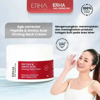ERHA Age Corrector Neck Cream - Krim Leher Anti Aging Peptide & Amino Acid 30 g