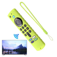 Shockproof Silicone Protector Cover 4K Remote Controller Skin Sleeve Smart TV Stick Case Replacement Anti-fall Dustproof
