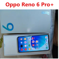 New Oppo Reno 6 Pro+ Plus 5G Android Phone 65W Charger 50.0MP 5 Cameras 6.55" 90HZ AMOLED Screen Snapdragon 870 Face Wake NFC