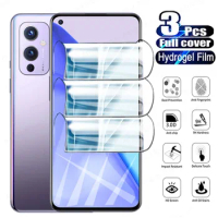 3Pcs Hydrogel Film For Oneplus 9 Pro 9R 9RT 10 Pro 10T 8 8T 7T nord 2 Screen Protector on Oneplus 9 10 Pro Protective Film