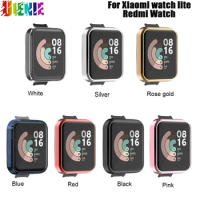New Waterproof Screen Protector For Mi Watch Lite/Redmi Electroplated TPU All-inclusive Protective Case For Mi Watch Lite