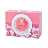 【曼寧】德國花草茶 玫瑰花茶量販盒2gx40包x4盒(促進新陳代謝 保持纖盈體態)