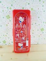 【震撼精品百貨】Hello Kitty 凱蒂貓 KITTY鉛筆盒-玩具-紅色 震撼日式精品百貨