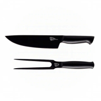 【GreenPan】Chop & Grill 不沾肉叉主廚刀(兩件組/不挑爐具/不沾)