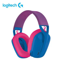 【Logitech】羅技 G435 Lightspeed 無線-雙模/電競/耳機麥克風-共2款-藍色與樹莓色