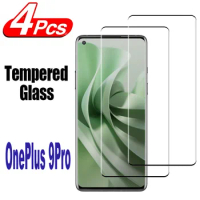 2/4Pcs 3D Curved Protective Glass For OnePlus 9Pro OnePlus 11 12 Screen Protector Glass