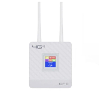 4G LTE CPE Wifi Router CAT4 150Mbps Wireless Router 4G LTE SIM Wifi Router With External Antenna WAN/LAN RJ45