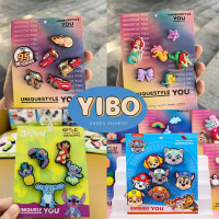 【COD】 <ส่งจากกรุงเทพฯ>Jibbitz Crocs ตั้งค่าอุปกรณ์เสริมคู่การ์ตูน 100% ของ Crocs ที่เหมาะสำหรับ Croc