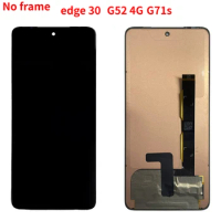 original Amoled For Motorola edge 30 Lcd Screen Display Touch Glass Digitizer G52 4G G71s