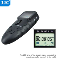 JJC DSLR Multiple Remote Interface and IR Receiver Camera Timer IR Infrared Remote for OLYMPUS OM-D E-M10 Mark II/E-M5 II/PEN F