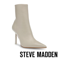 STEVE MADDEN-IYANNA 尖頭細跟短靴-淺灰色