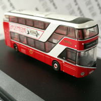 倫敦 新路霸 巴士公交車模型 銀 LT60 GAG 比例148 牛津 車長75mm