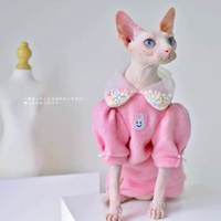 Fashion Winter Cat Sweater Vests Sphynx Cat Clothes for Cats Clothing Christmas  Clothes Kedi Katten