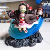 11cm Kamado Nezuko Figure Demon Slayer Anime Figurine Running Nezuko Action Figures Kawaii Model Pvc Collection Doll Kid Toys