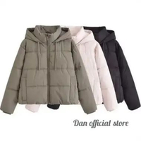 MND jaket winter wanita/jaket musim dingin wanita parasut winproof XXXL Navy