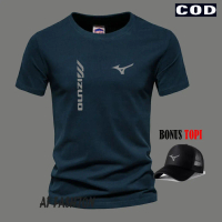Bonus Topi !!! Kaos Pendek Mizuno Lmb Silver / Kaos Distro T-Shirt Kaos Pendek Pria & Wanitra Premiu