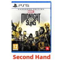 Sony Playstation 5 PS5 Game CD Second Hand Marvel's Midnight Suns Game Card Disc Playstation5 Second Hand Marvel's Midnight Suns