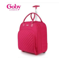 women Travel trolley bags Trolley Rolling luggage bags Women wheeled bag for short trip Business trolley bag suitcase on wheels