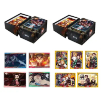 Demon Slayer Collection Card Booster Box Infinite Train Collection Edition Random SSR Card Table Playing Game Board Cards