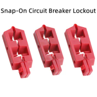 Mcb Mccb circuit Breaker lock Snap-On Circuit Breaker Lockout, 4 Pack