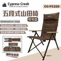 Cypress Creek 賽普勒斯 五段式山田椅 CC-FC220 可可亞 五段椅 悠遊戶外