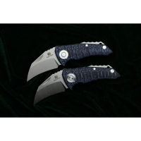 Bear Claw Parrot Ball Bearing Folding Knife D2 Blade G10 +