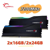 G.SKILL Trident Z5 RGB Series (Intel XMP 3.0) DDR5 RAM 32GB (2x16GB) 7200MT/s CL34 1.40V Desktop Computer Memory UDIMM - Black