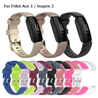 Soft Silicone Strap For Fitbit Inspire 2 Band Replacement Watch Wrist Correa For Fitbit Ace 3 Sports Bracelet