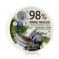 3W Clinic - 98% 蝸牛舒緩保濕凝凍 98% Snail Mucus Soothing Gel