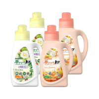 【LION 獅王】618限定★香氛柔軟濃縮洗衣精-抗菌白玫瑰/甜蜜花果香(850g x4入)