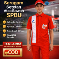 (COD) Seragam Lengkap SPBU Bahan Berkualitas Nyaman Dipakai Terlaris