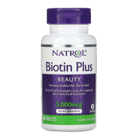 【英國代購 】Natrol 美國Natrol 生物素 Biotin原味/天然草莓味/ 純素