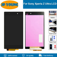 Original LCD Display For SONY Xperia Z Ultra XL39h XL39 C6833 Touch Screen Digitizer For SONY Xperia Z Ultra lcd with Frame