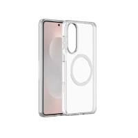 【MAXIA】SAMSUNG Galaxy S25 Edge耐衝擊清透磁吸保護殼(S25/S25 Plus/S25 Ultra/S25 Edge)