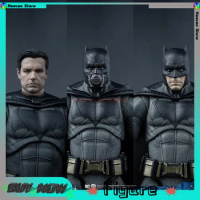 7 Inch Original Fondjoy DC Batman 1/9 Movie Figures BVS Light Armor Big Ben Batman Action Figurine DC Multiverse Model Doll Gift