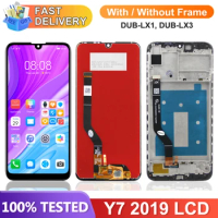 Y7 2019 Display Screen, for Huawei Y7 2019 LCD Display Touch Screen Digitizer with Frame for Huawei Y7 Prime 2019 Replacment