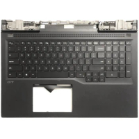 New Original For Dell G7 7700 Laptop Palmrest Case Keyboard US English Version Upper Cover