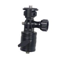 1/4" Tripod Adapter Head Knob Lock Mount with Upgrade 360 Degree Rotatable 1/4" Tripod Adapter for POCKET2/ FIMI PALM 2