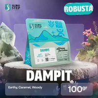 Kopi Robusta Dampit Malang Coffee Roast Bean Espresso 100gr Biji Bubuk Bubuk Kasar