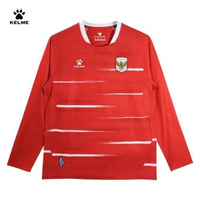 KELME Jersey Timnas Indonesia - Home - Long Sleeve - Player Issue 2026 - Red XL