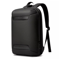 Bange Bange BG7677 Tas Ransel Backpack laptop Kerja Pria 15.6 Inch - Black