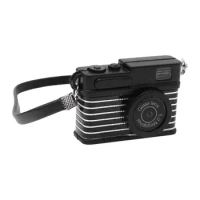 Mini Retro Camera Miniature Digital Camera Scale Mini Vintage Camera Model Decoration Photography Props Mini Camera Ornament