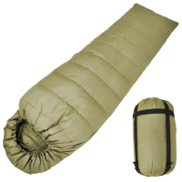 迪伯特DIBOTE 保暖輕量型100%天然水鳥羽絨睡袋 登山露營睡袋 -台灣製造