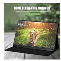 15.6 Inch Full HD 1920x1080 IPS USB Portable Monitor W-LED Backlight Large Screen HDMI Ultra-Thin Monitor Multiple Interfaces